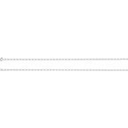 1.5 mm Figaro Chain - Image 3