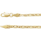 2.6 mm Diamond-Cut Anchor Chain
