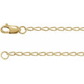 1.6mm Elongated Curb Chain