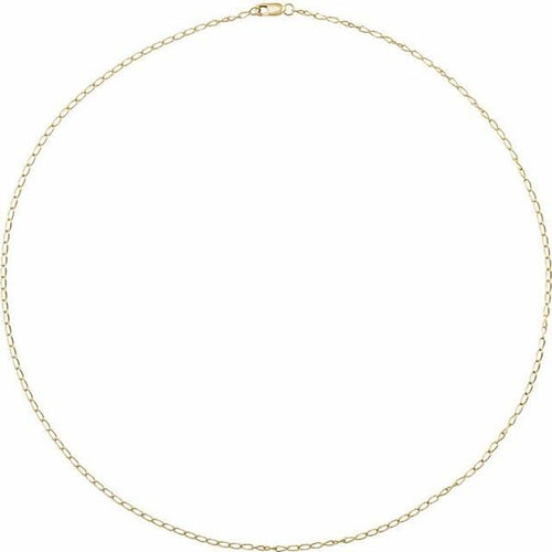 1.6mm Elongated Curb Chain - Image 2