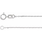 1 mm Diamond-Cut Anchor Chain
