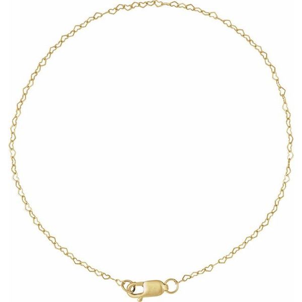 .8 mm Heart Chain - Image 2