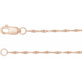 1.5 mm Keyhole Chain