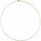 2.4 mm Paperclip-Style Chain - Image 2