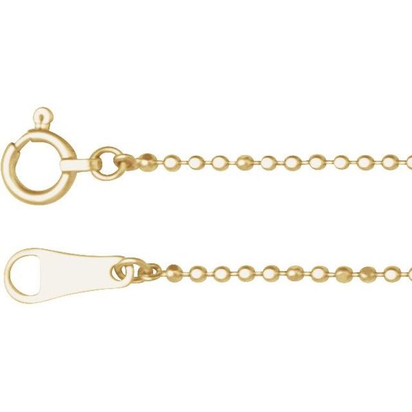 1.2 mm Diamond-Cut Bead Chain