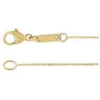 .8 mm Diamond-Cut Curb Chain