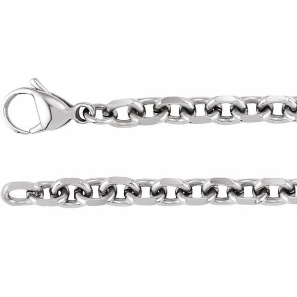 5.5 mm Diamond-Cut Cable Chain