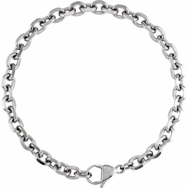 5.5 mm Diamond-Cut Cable Chain - Image 2
