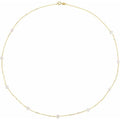 Pearl Station Necklace