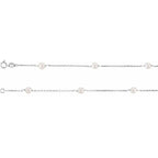 Pearl Station Necklace - Image 2