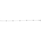 Bezel-Set Station Bracelet - Image 2