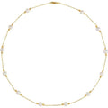 Pearl Station Necklace
