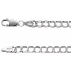 4 mm Double Link Curb Chain