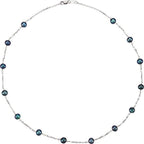 Pearl Station Necklace