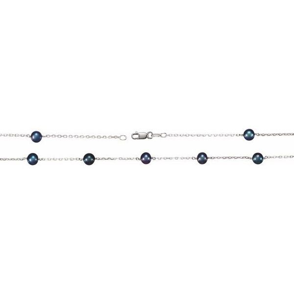 Pearl Station Necklace - Image 2