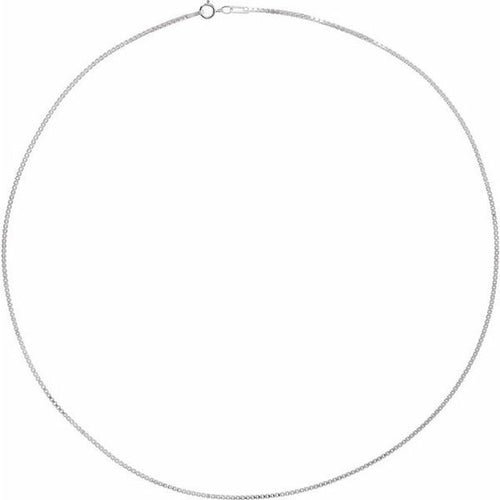 1.3 mm Diamond-Cut Box Chain - Image 2
