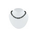 14KT White Gold Tahitian Pearl & Diamond Necklace