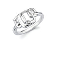 Sterling Silver Diamond Ring
