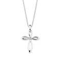 Sterling Silver Diamond Pendant