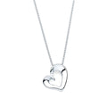 Sterling Silver Diamond Pendant