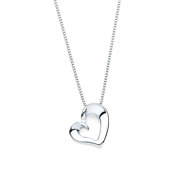 Sterling Silver Diamond Pendant