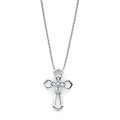 Sterling Silver Diamond Pendant