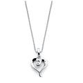 Sterling Silver Diamond Pendant