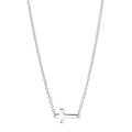Sterling Silver Diamond Pendant