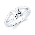 Sterling Silver Diamond Ring