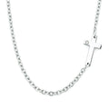 Sterling Silver Diamond Pendant