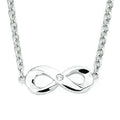 Sterling Silver Diamond Pendant