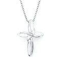 Sterling Silver Diamond Pendant