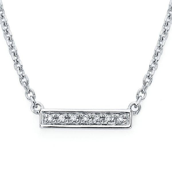 Sterling Silver Diamond Pendant