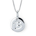 Sterling Silver Diamond Pendant