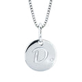 Sterling Silver Diamond Pendant