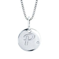 Sterling Silver Diamond Pendant