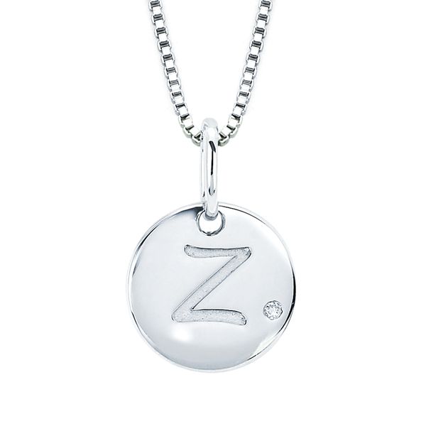 Sterling Silver Diamond Pendant