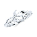 Sterling Silver Diamond Ring