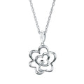 Sterling Silver Diamond Pendant