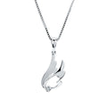 Sterling Silver Diamond Pendant