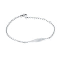 Sterling Silver Diamond Bracelet