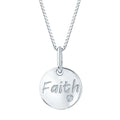 Sterling Silver Diamond Pendant