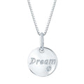 Sterling Silver Diamond Pendant