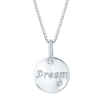 Sterling Silver Diamond Pendant