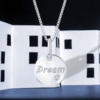 Sterling Silver Diamond Pendant - Image 2