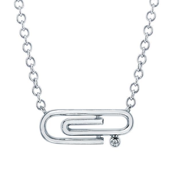 Sterling Silver Diamond Pendant
