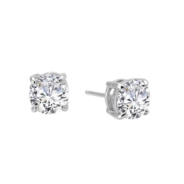 5.5 CTW 4 Prong Stud Earrings