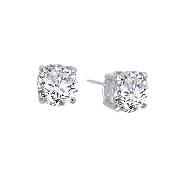 8 CTW 4 Prong Stud Earrings