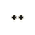 0.4 CTW Halo Stud Earrings