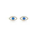 Turquoise Evil Eye Earrings